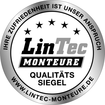 LinTec Monteure Qualitätssiegel